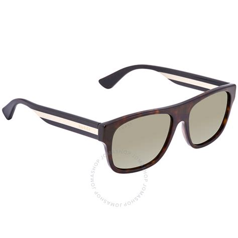 discounted gucci green men's sunglasses gg0341s 56|authentic gucci sunglasses gg 0291.